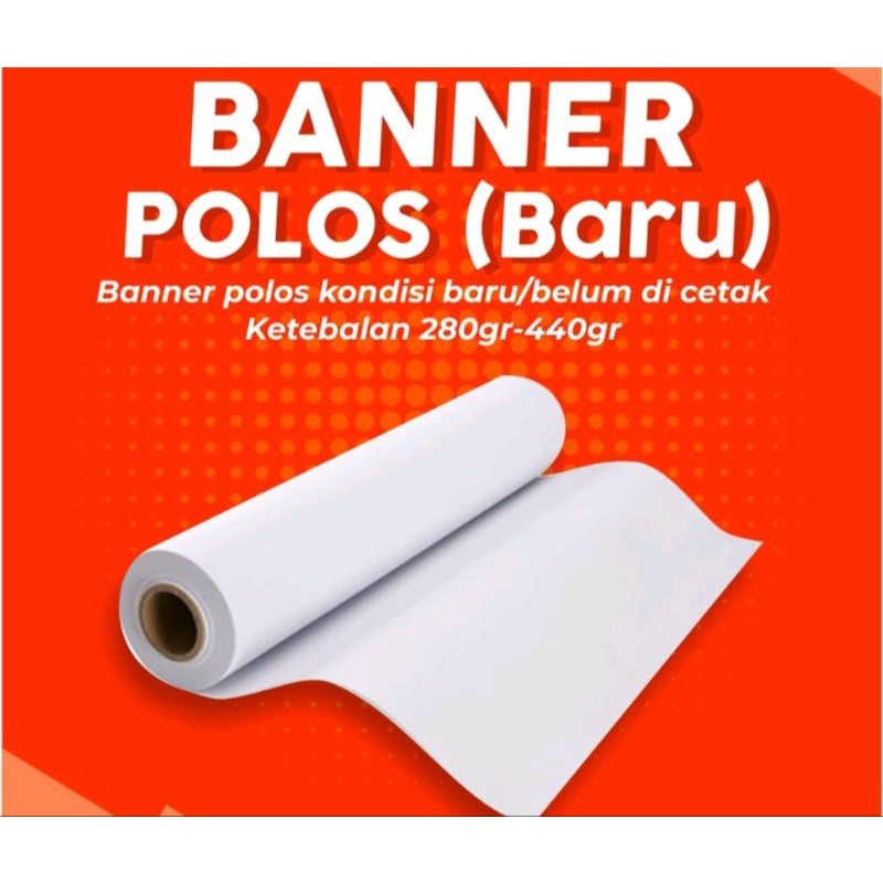 Jual Banner /spanduk polosan putih | Shopee Indonesia