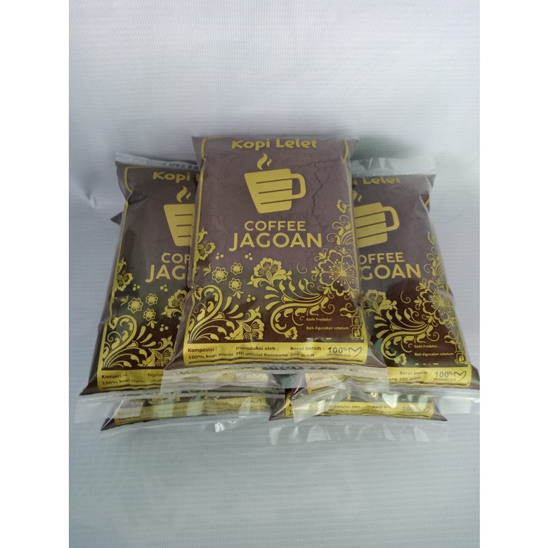 Jual Kopi Lelet Khas Lasem Coffe Jagoan Netto 200 Gr Kopi Seger