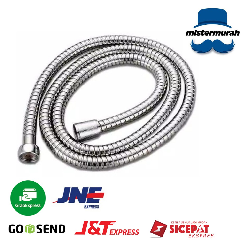 Jual Selang Pipa Shower Mandi Jet Bidet Fleksibel Universal Hose Cm Non Stainless Shopee