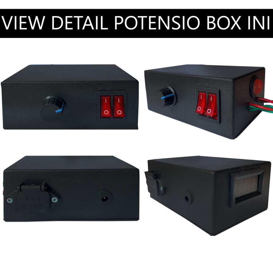 Jual Potensio Box Versi 4 untuk Pompa DC Lebih komplit lebih lengkap