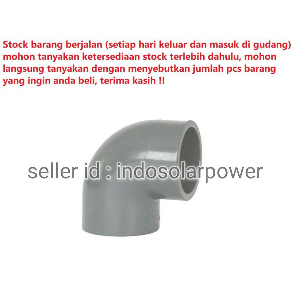 Jual Elbow Pvc Derajat Rucika Inch Knee Keni Siku L Ada D Atau Aw Tebal Sambungan