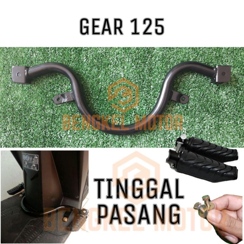 Jual Pijakan Kaki Bastep Footstep Depan Mio Gear 125 Fullset Tinggal