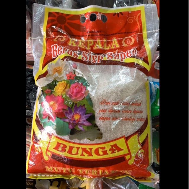 Jual Beras cap bunga 5kg | Shopee Indonesia