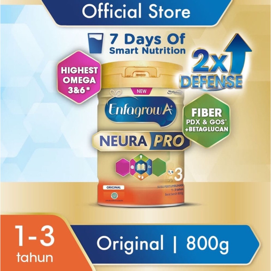 Jual Mead Johnson Enfagrow A+ 3 Neura Pro Original 800gr Susu