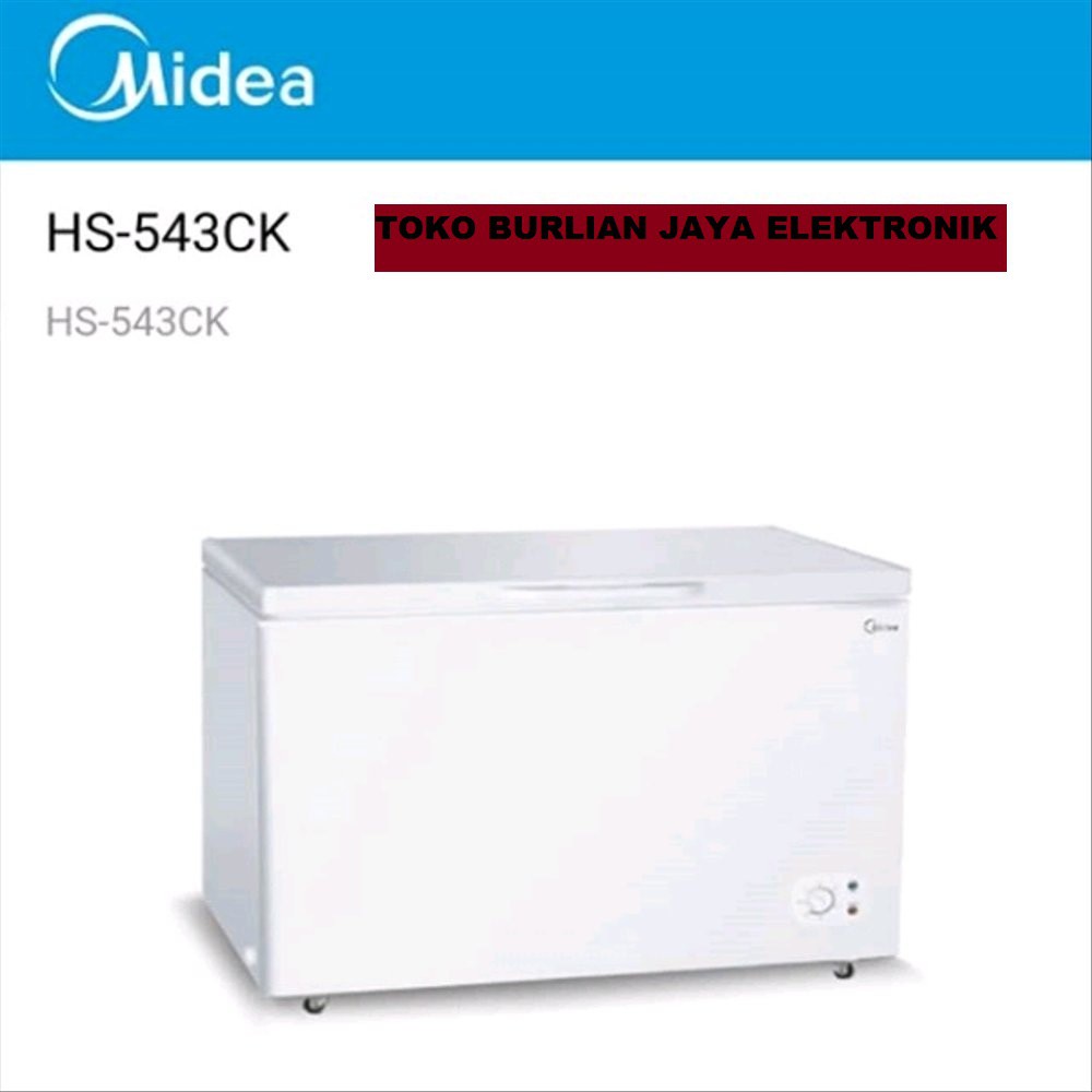Jual MIDEA CHEST FREEZER 450 LITER HS543CK Shopee Indonesia