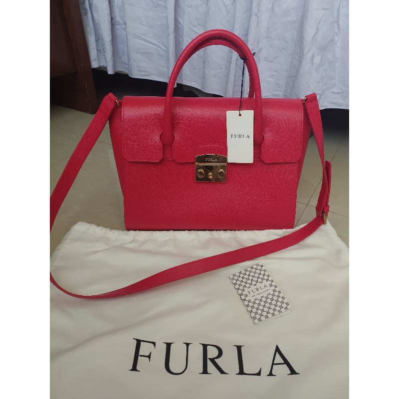 Furla metropolis medium on sale satchel