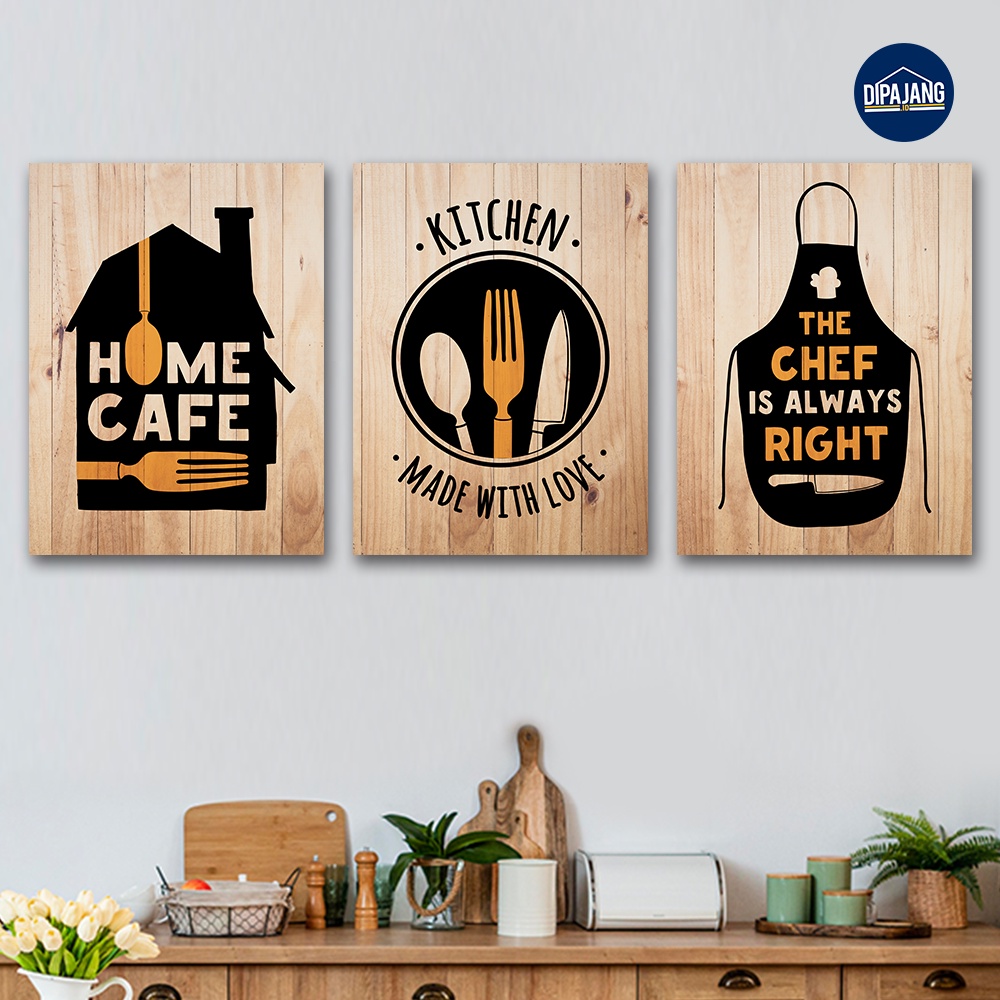 Jual hiasan dinding dekorasi | Hiasan Dinding Wall Decor Dapur Quotes