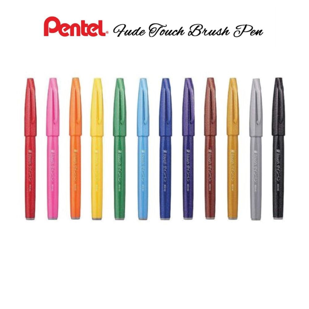 Jual Pentel Fude Touch Sign Brush Pen | Shopee Indonesia
