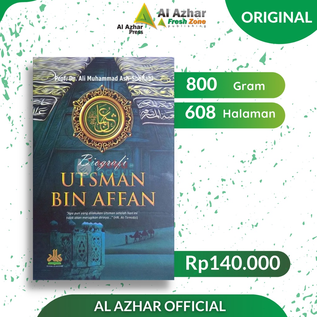 Jual BUKU BIOGRAFI UTSMAN BIN AFFAN | Shopee Indonesia