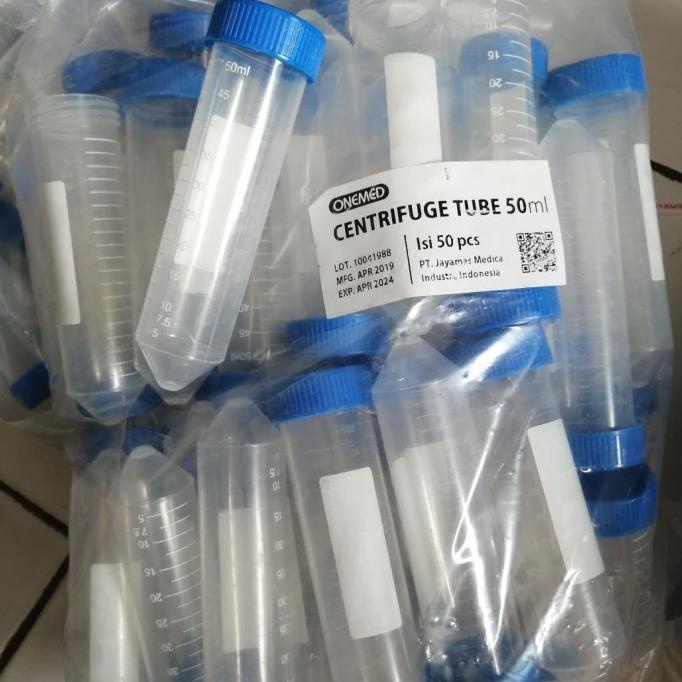 Jual Tabung Centrifuge 50 Ml Per Pack 50 Pcs | Shopee Indonesia