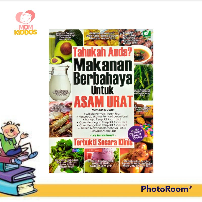 Jual Buku Tahukah Anda Makanan Berbahaya Untuk Asam Urat Shopee