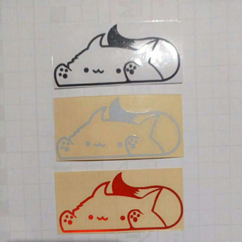 Jual bongo sticker cutting bongo sticker mobil motor matic murah ...