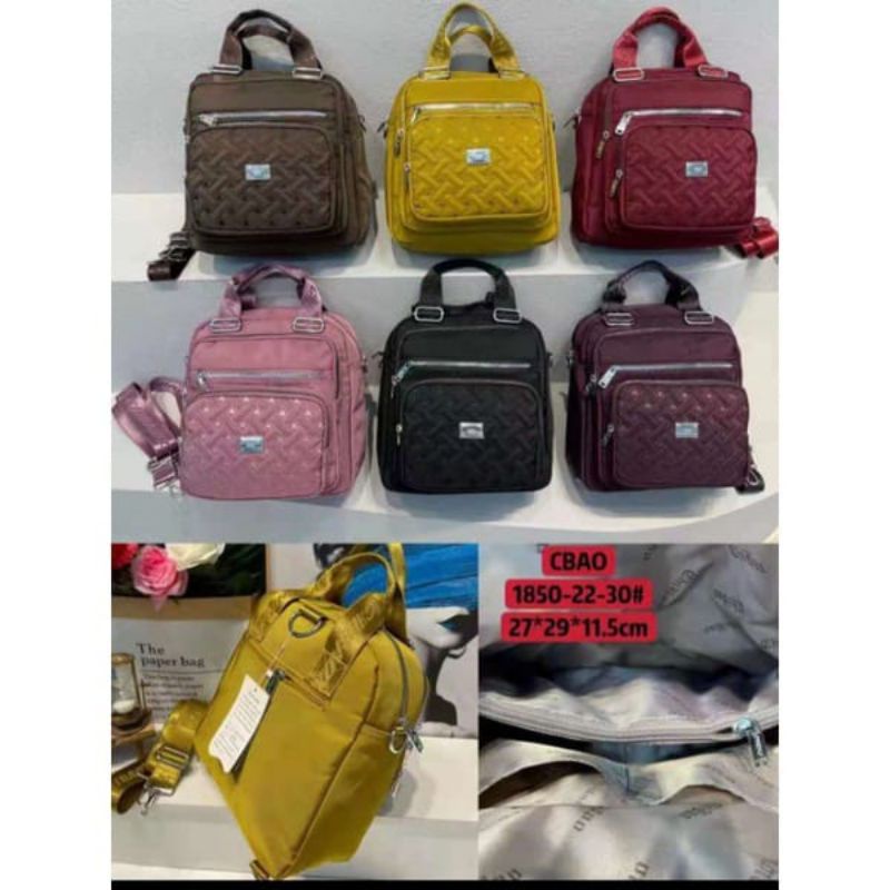 Jual TAS CHIBAO KANVAS ORIGINAL 1850-22-30# 3IN1(jinjing