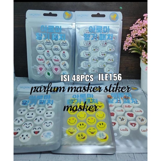 Jual Stiker Masker Aroma Masker Patch Masker Parfum Masker | Shopee ...