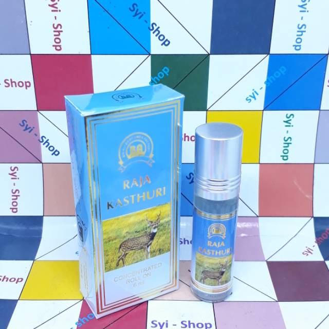 Jual Parfum RAJA KASTHURI By Bin Ali Roll On Non Alkohol 6ml | Shopee ...