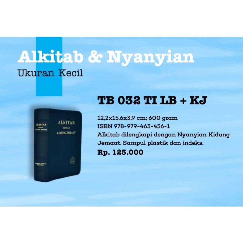 Jual ALKITAB Dengan Kidung Jemaat | Shopee Indonesia
