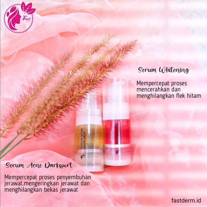 Jual Fast Derm Serum -Whitening Serum & Serum Acne Dark Spot - Original ...