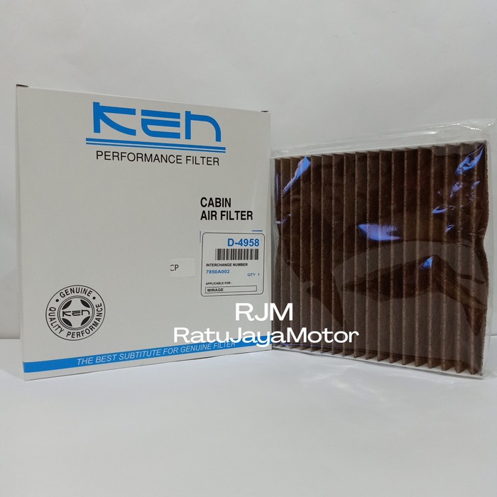 Jual Ken Filter Ac Premium Carbon Active Brown Coklat Mitsubishi