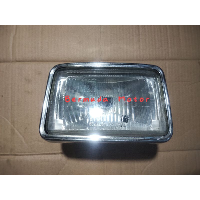 Jual Batok Set reflektor lampu gl max chrome original copotan motor ...