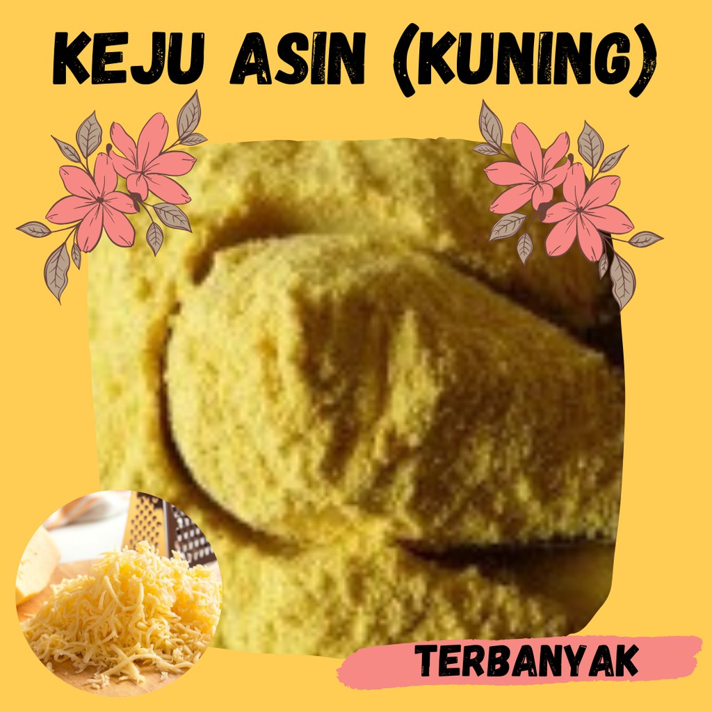 Jual Bumbu Tabur Keju Asin Kuning 1 Kg Food Grade 1kg Bubuk Bumbu