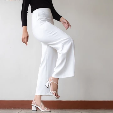 HaymeeIDN Celana Kulot Tulang Bawahan Highwaist Wanita Bawahan Kulot Premium Scuba