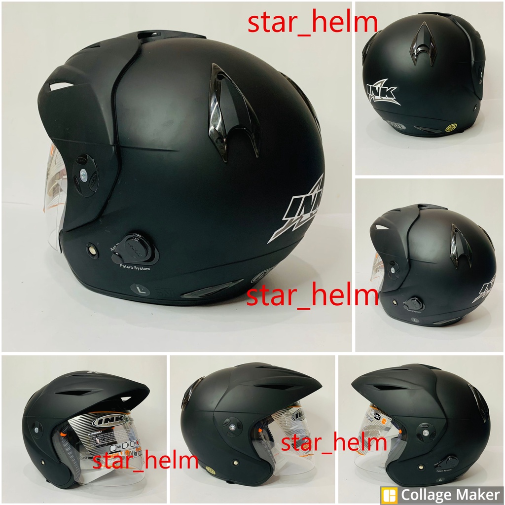 Jual HELM HALF FACE INK CX25/ INK TOPI MODEL BARU ORIGINAL 100% ...
