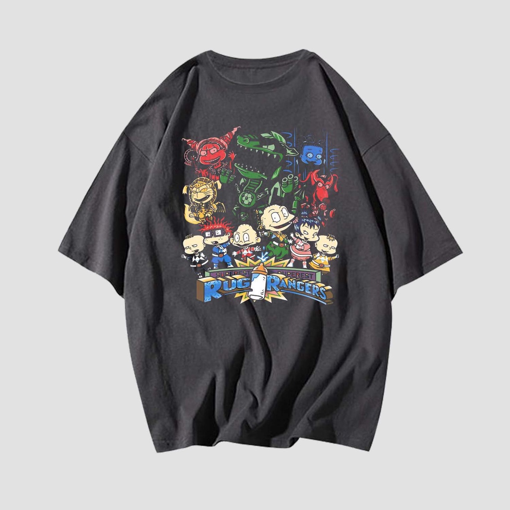 Jual Rugrats Rangers Vintage Style Oversize Tee | Shopee Indonesia