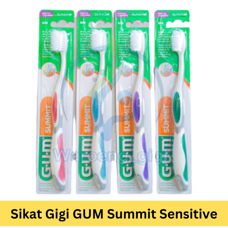 Jual Sikat Gigi Gum Sensitif Sikat Gum Summit Sensitive Toothbrush