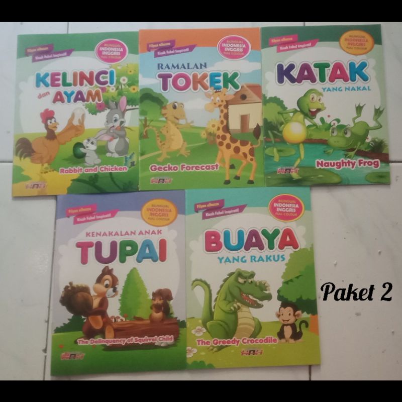 Jual BUKU DONGENG FABEL CERITA BINATANG | Shopee Indonesia