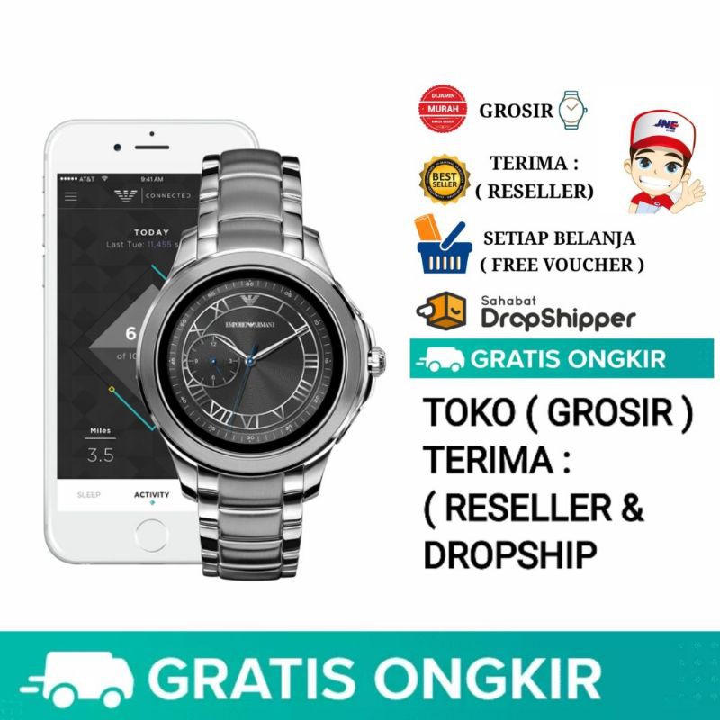 Armani best sale smartwatch 5010