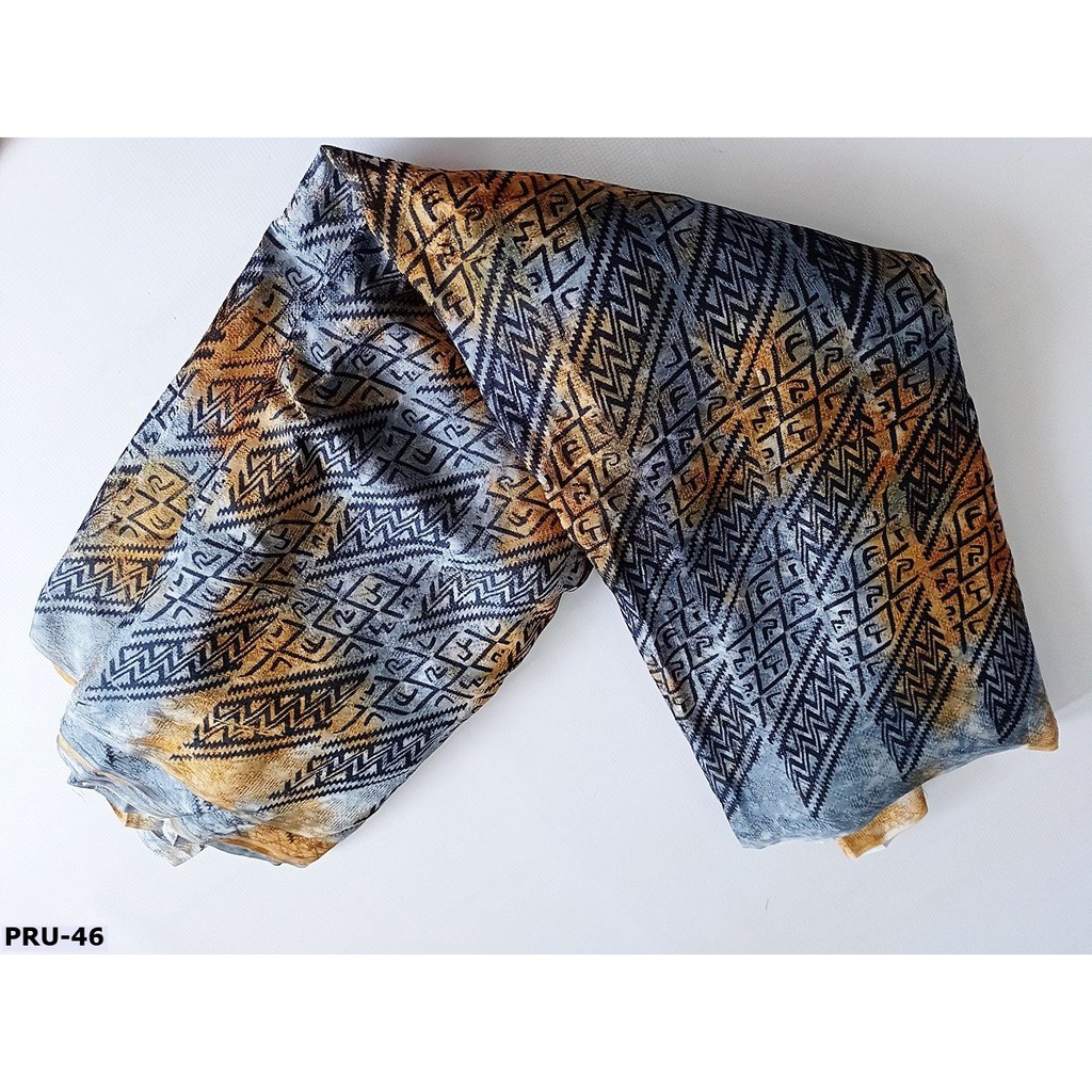 Jual Kain Tenun Dobby Batik Bugis Makassar Gradasi Gold - Tenun ...
