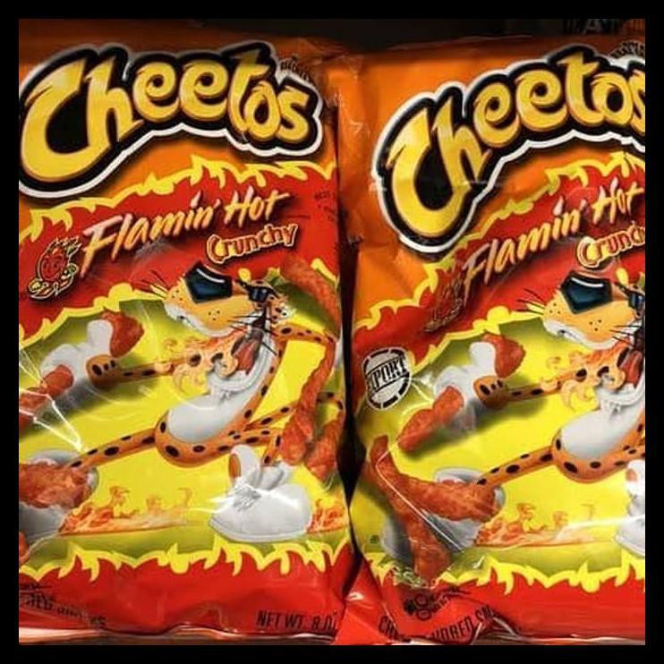 Jual Cheetos Flamin Hot Crunchy 227 Gram Made In Usa Shopee Indonesia