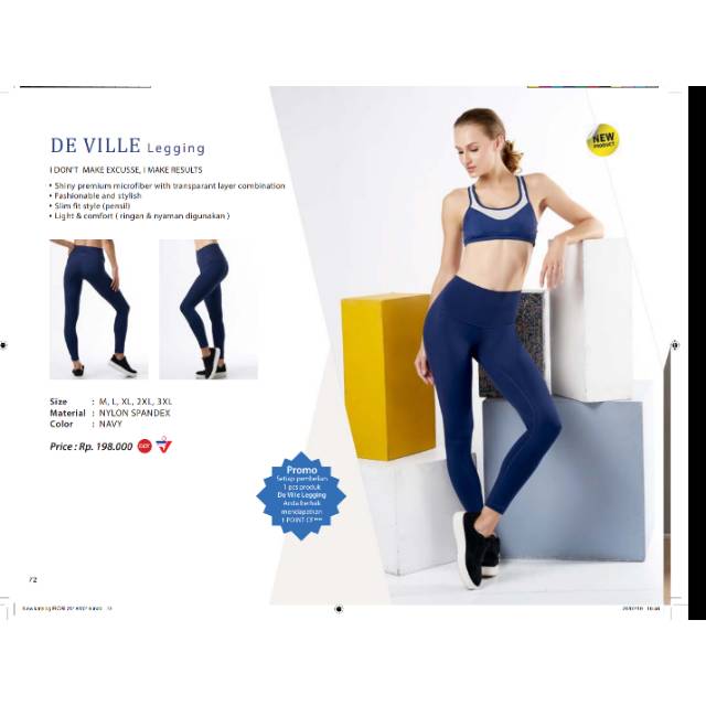 Jual De Ville legging Shopee Indonesia