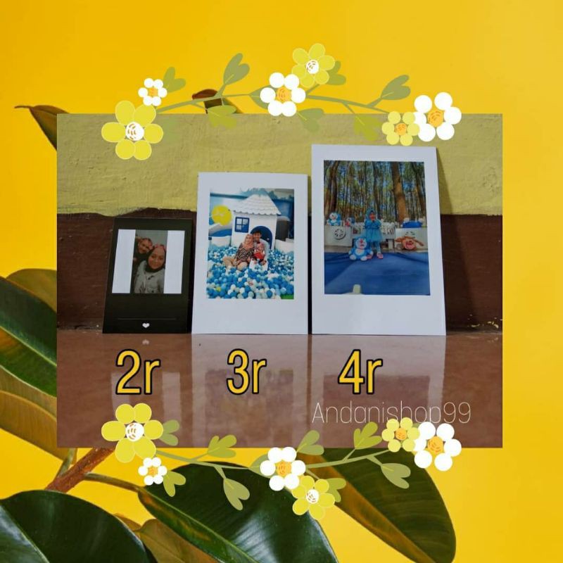 Jual CETAK POLAROID 3R POLOS/FRAME | Shopee Indonesia