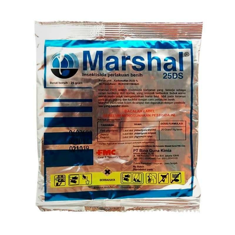 Jual Marshal 25 DS 25 gram Insektisida Perlakuan Benih dari Hama Semut ...