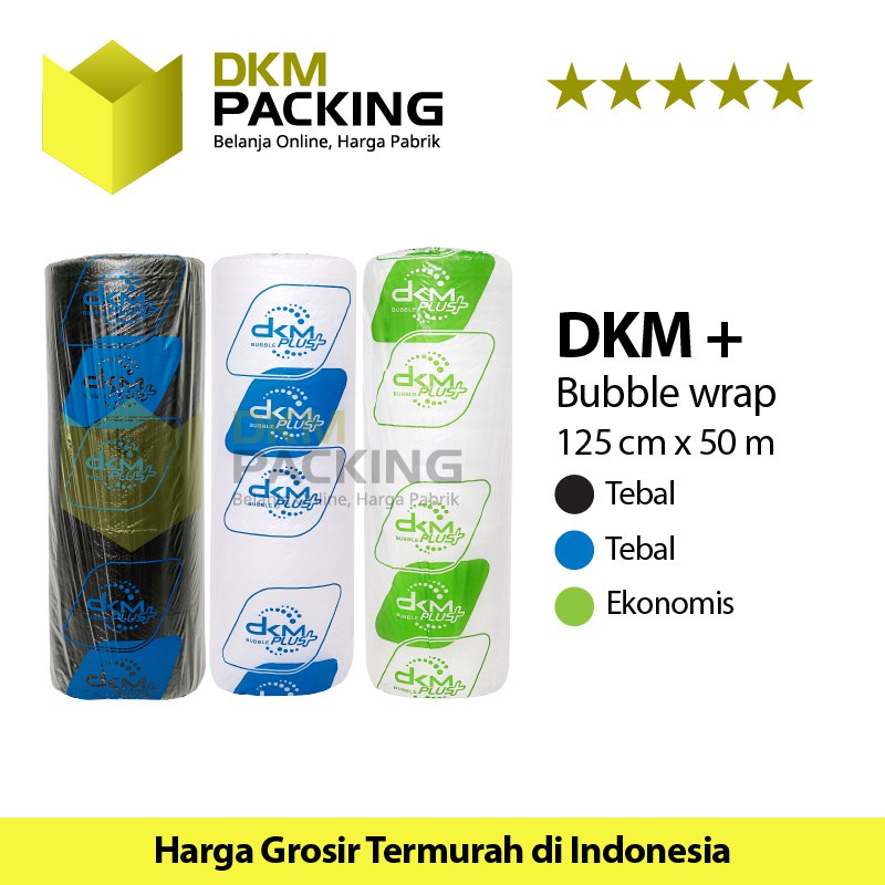 Jual Plastik Bubble Wrap Cm X M Dkm Plus Premium Termurah Roll Shopee Indonesia