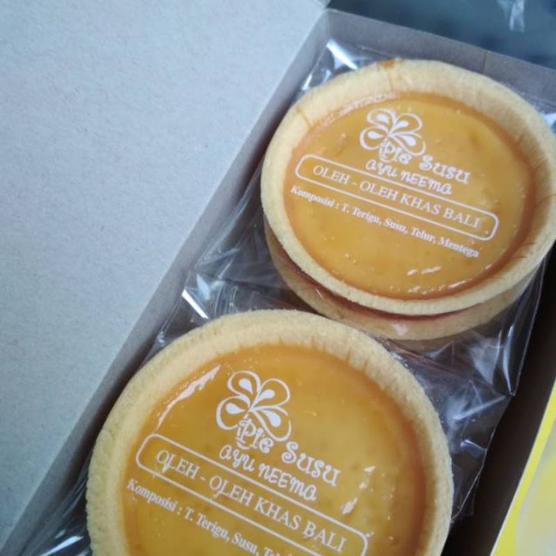 Jual PIE SUSU BALI ORIGINAL / TOPPING OREO ALMOND CHOCIPS NEEMA
