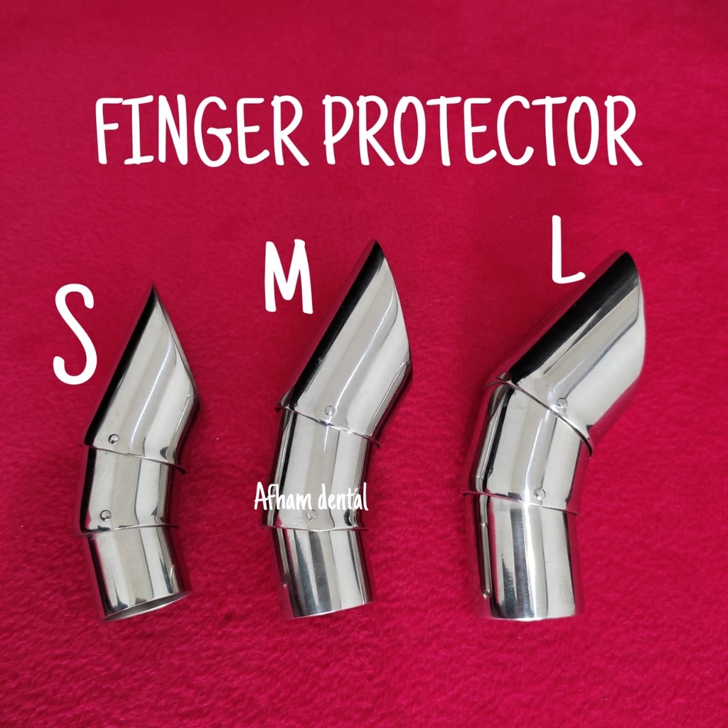 Jual DENTAL FINGER PROTECTOR / PELINDUNG JARI STAINLISH STEEL / AFHAM
