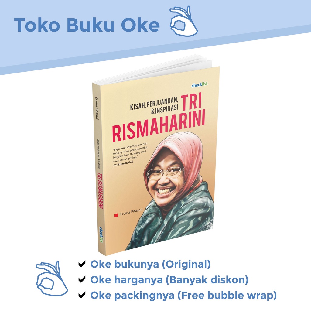 Jual Buku Biografi Tokoh Kisah Perjuangan Inspirasi Tri Rismaharini Shopee Indonesia 1510