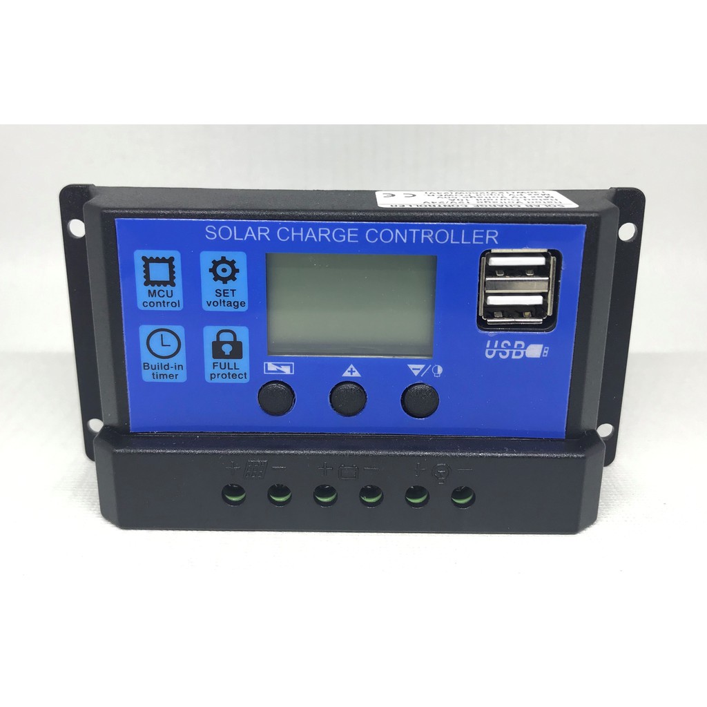 Jual Solar Panel Charge Controller 10A Panel Surya 12V 24V Intelligent ...