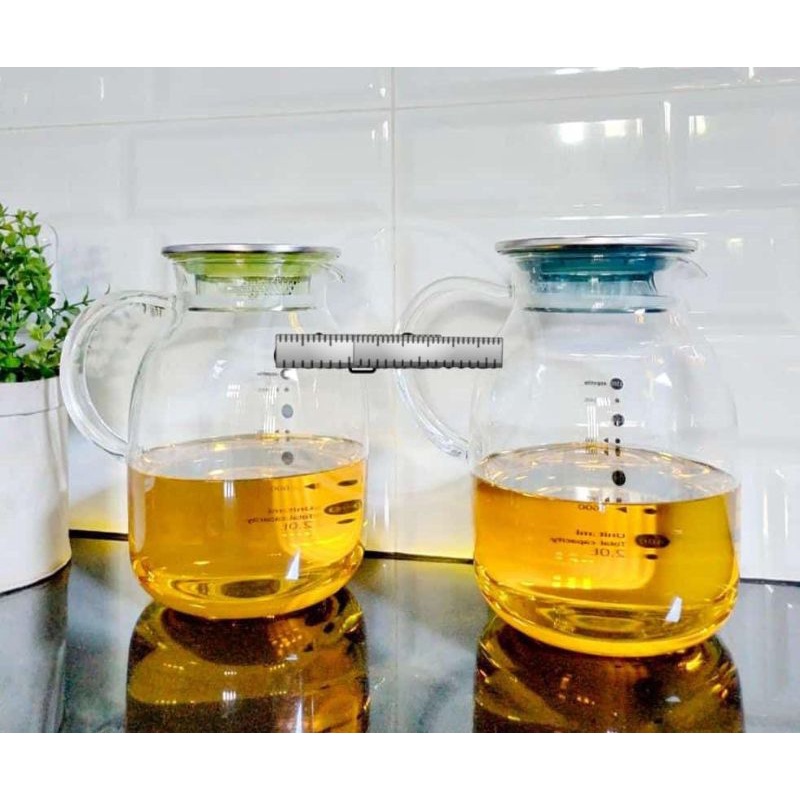 Jual INFORMA Teko Minyak 2 Liter/Teko Kaca/PitcherAir | Shopee Indonesia