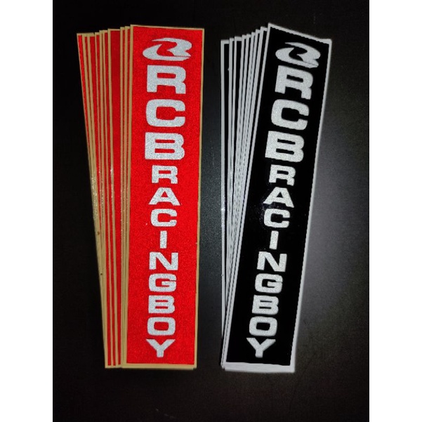 Jual Sticker shock rcb racing boy cutting sticker cutting motor ...