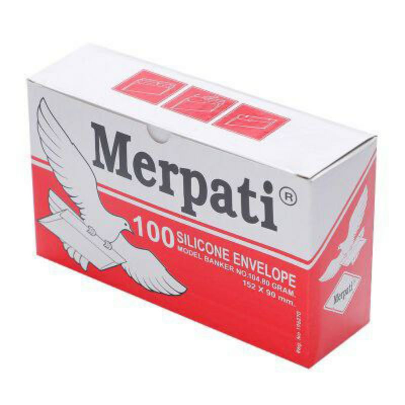 Jual Amplop MERPATI merah 104 tanggung dan Amplop MERPATI kabinet merah ...
