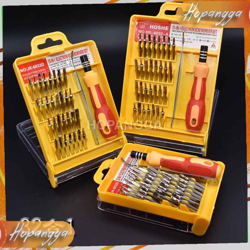 Jual Kit Obeng Set 32 in 1 Serbaguna Lengkap Dengan Pinset | Shopee ...