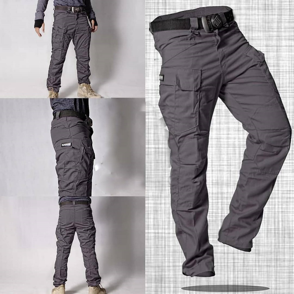 Jual Celana Panjang Bahan Ripstop American Drill - Abu abu | Shopee ...