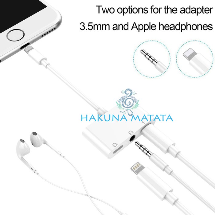 Jual JH010 Splitter 3in1 Lightning Audio + Ear Jack 3.5 + Charge ...