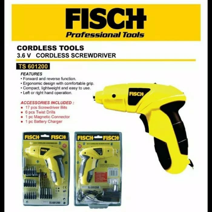 Fisch 2025 cordless screwdriver