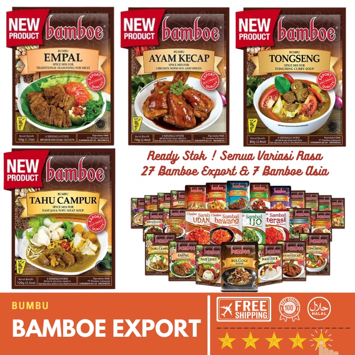Jual Bumbu Masak Instan Bamboe semua rasa |Tongseng | Sop | Balado ...