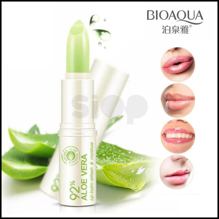 Jual Bioaqua Lip Balm Aloe Vera Shopee Indonesia