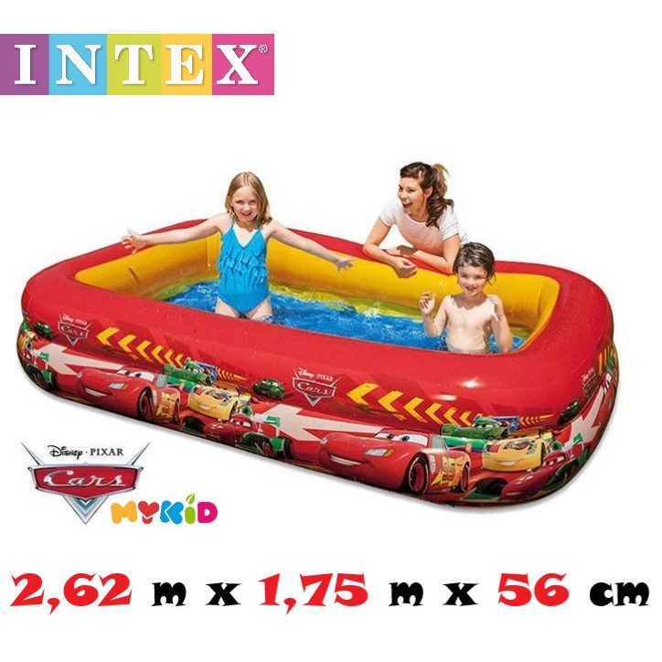 Jual Intex Cars Swim Center Family Pool 57478 | Shopee Indonesia